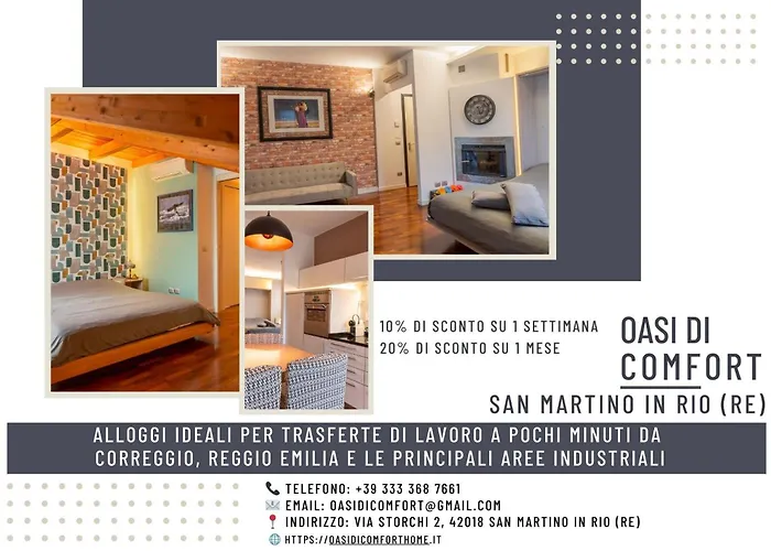 Oasi Di Confort Piano Superiore * San Martino in Rio